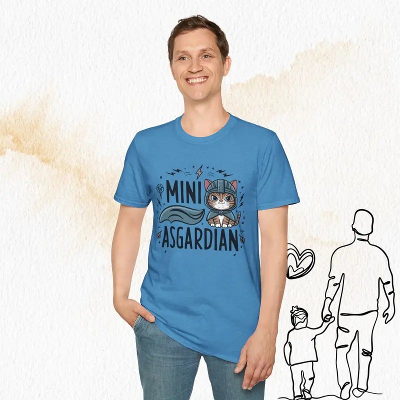 Mini Asgardian Cotton Men T-Shirt 28