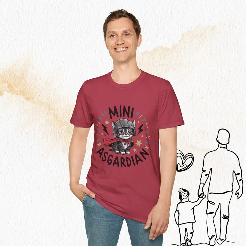 Mini Asgardian Cotton Men T-Shirt 29