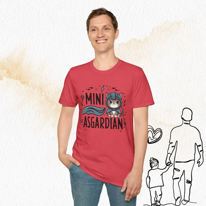Mini Asgardian Cotton Men T-Shirt 33