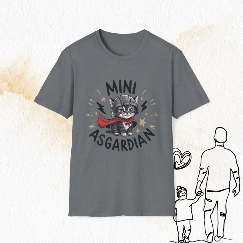 Mini Asgardian Cotton Men T-Shirt 9