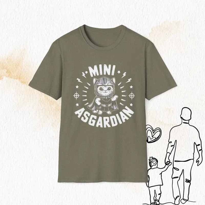 Mini Asgardian Cotton Men Tees 15