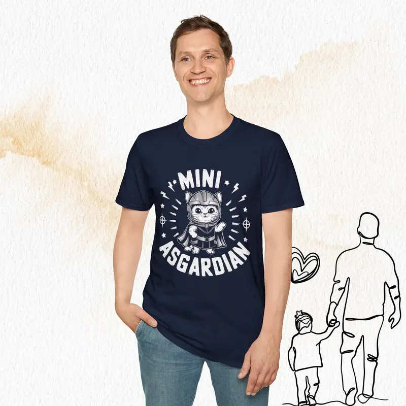 Mini Asgardian Cotton Men Tees 15
