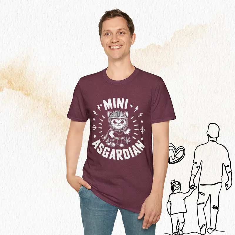 Mini Asgardian Cotton Men Tees 17
