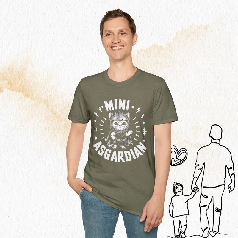 Mini Asgardian Cotton Men Tees 19