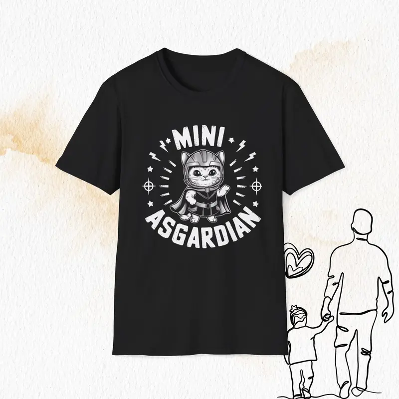 Mini Asgardian Cotton Men Tees 4