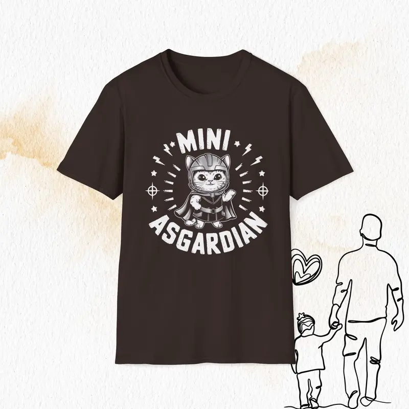 Mini Asgardian Cotton Men Tees 6