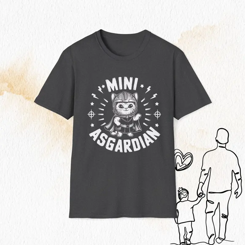 Mini Asgardian Cotton Men Tees 7