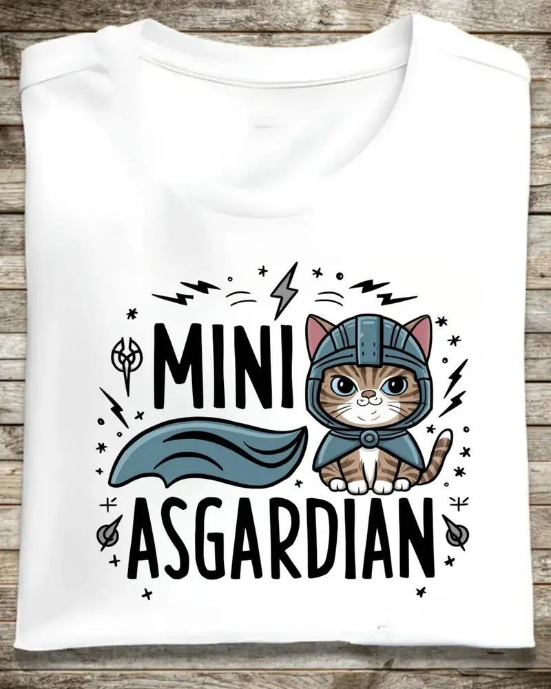 Mini Asgardian Cotton T-Shirt 1