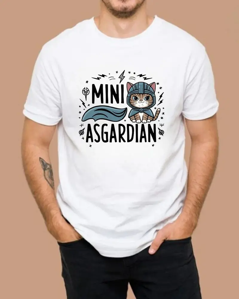 Mini Asgardian Cotton T-Shirt 4