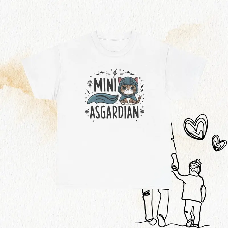 Mini Asgardian Cotton T-Shirt 5