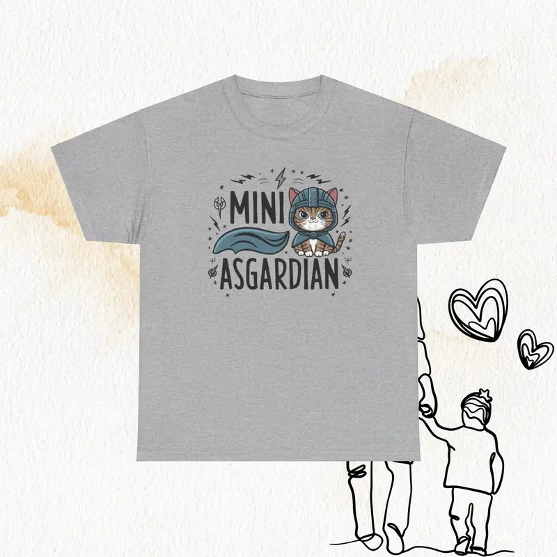 Mini Asgardian Cotton T-Shirt 8
