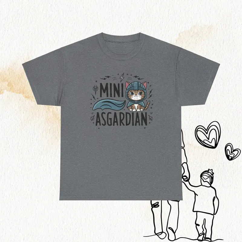 Mini Asgardian Cotton T-Shirt 9