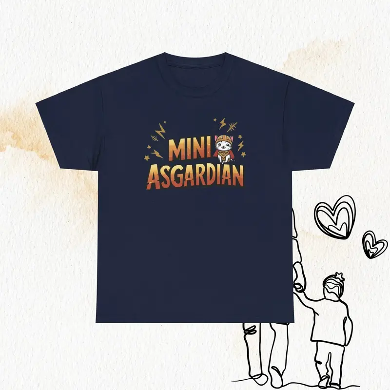 Mini Asgardian Cotton T-Shirts 6