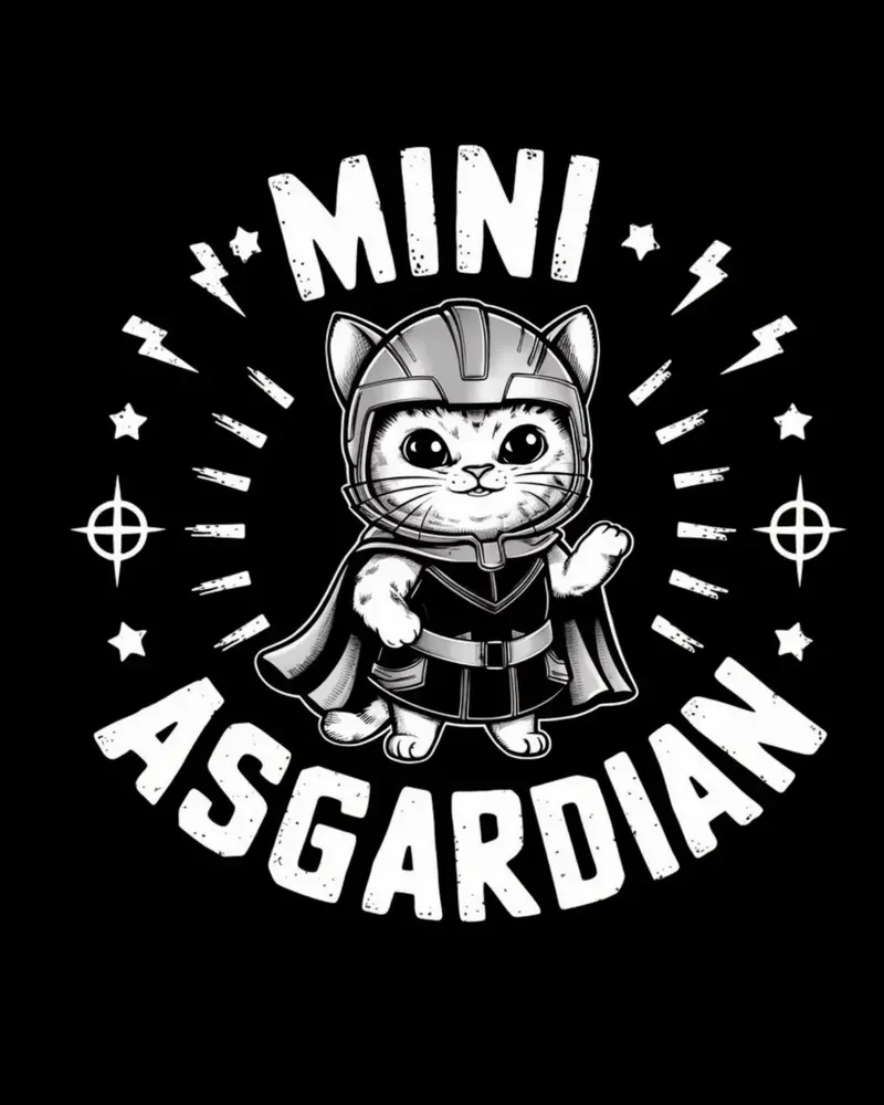 Mini Asgardian Kid Cotton T-Shirt 2