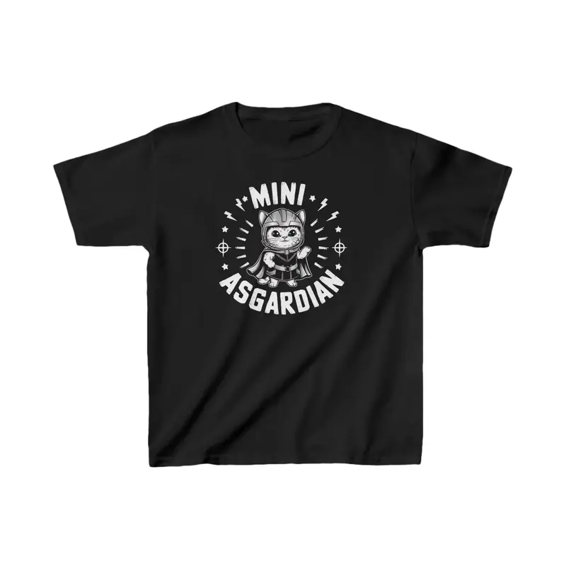 Mini Asgardian Kid Cotton T-Shirt 5