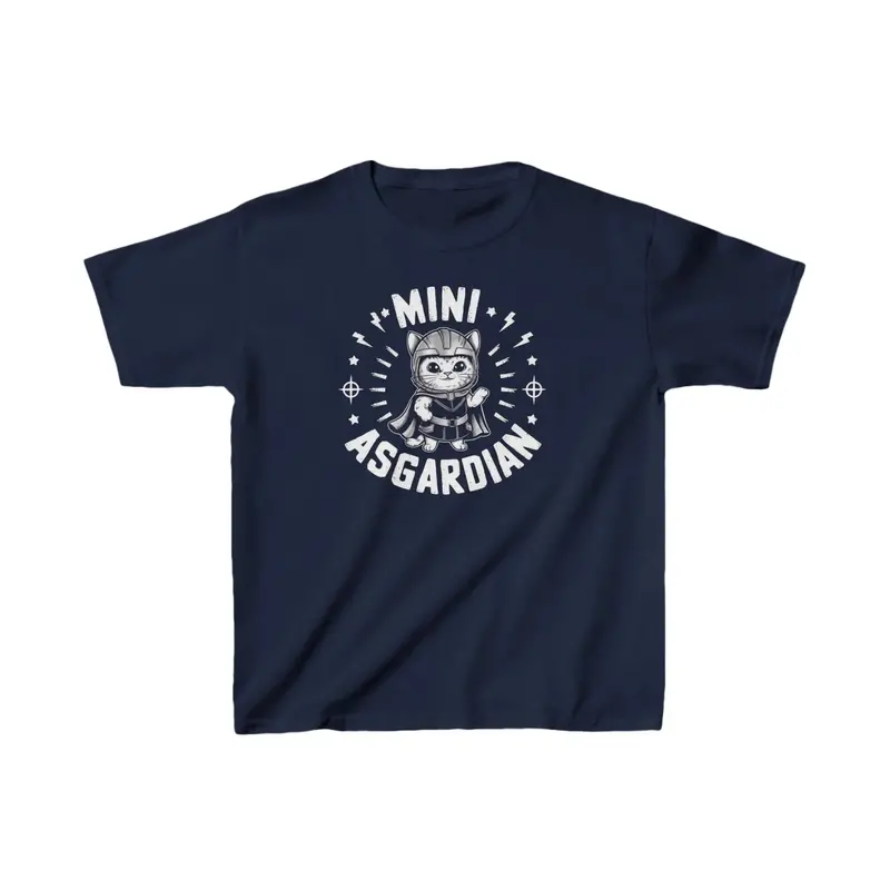 Mini Asgardian Kid Cotton T-Shirt 6
