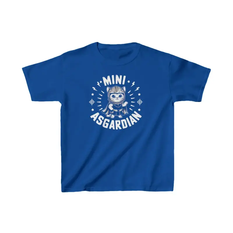 Mini Asgardian Kid Cotton T-Shirt 7