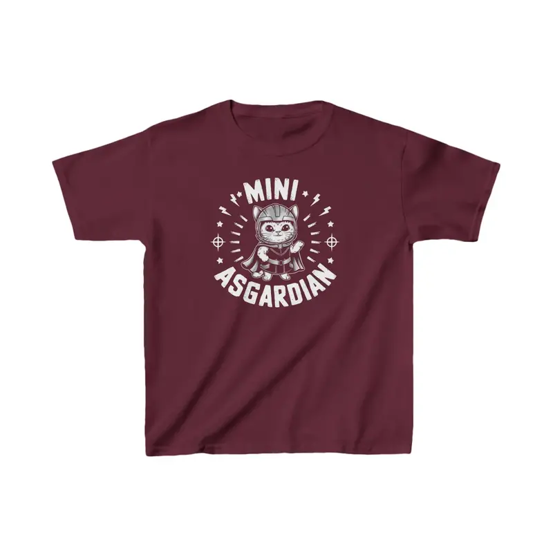 Mini Asgardian Kid Cotton T-Shirt 8