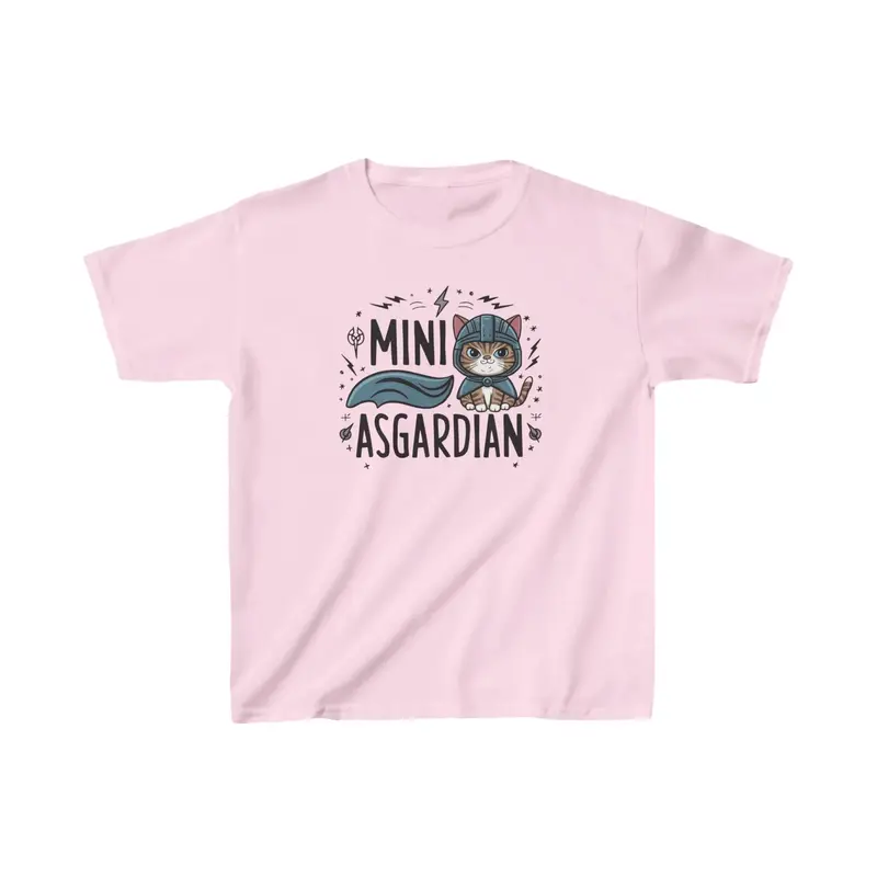 Mini Asgardian Kids Cotton T-Shirt 10
