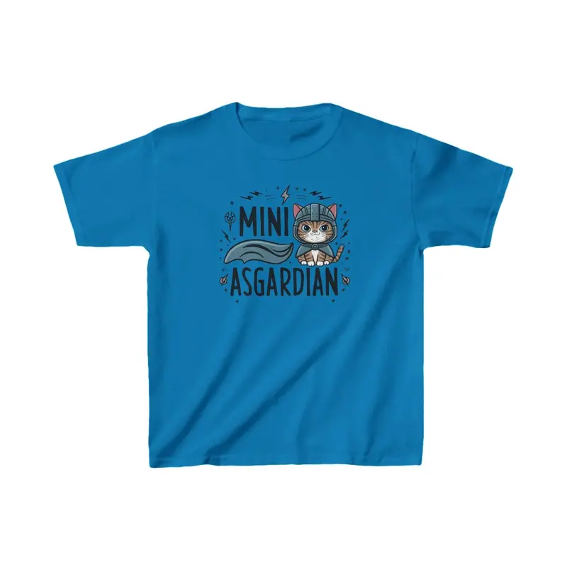 Mini Asgardian Kids Cotton T-Shirt 12