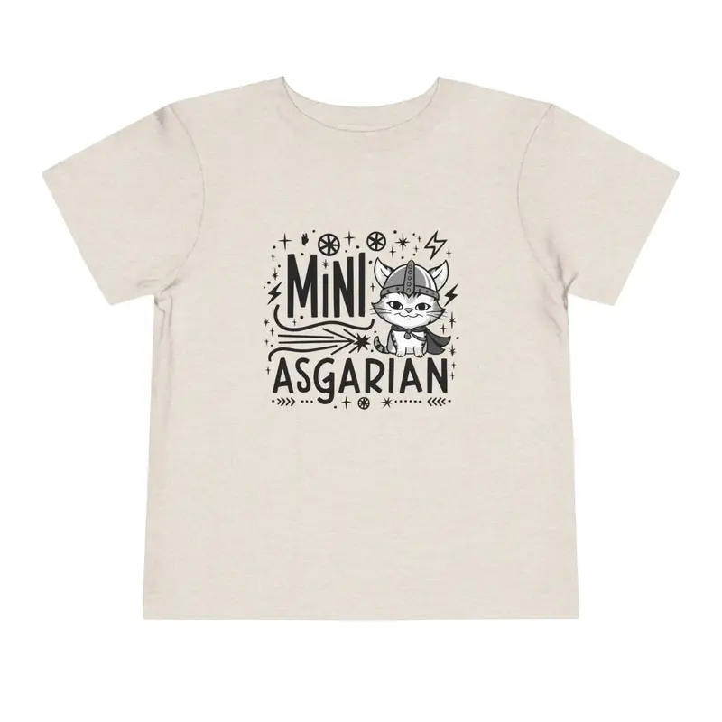 Mini Asgardian Toddler Cotton T-Shirt 10