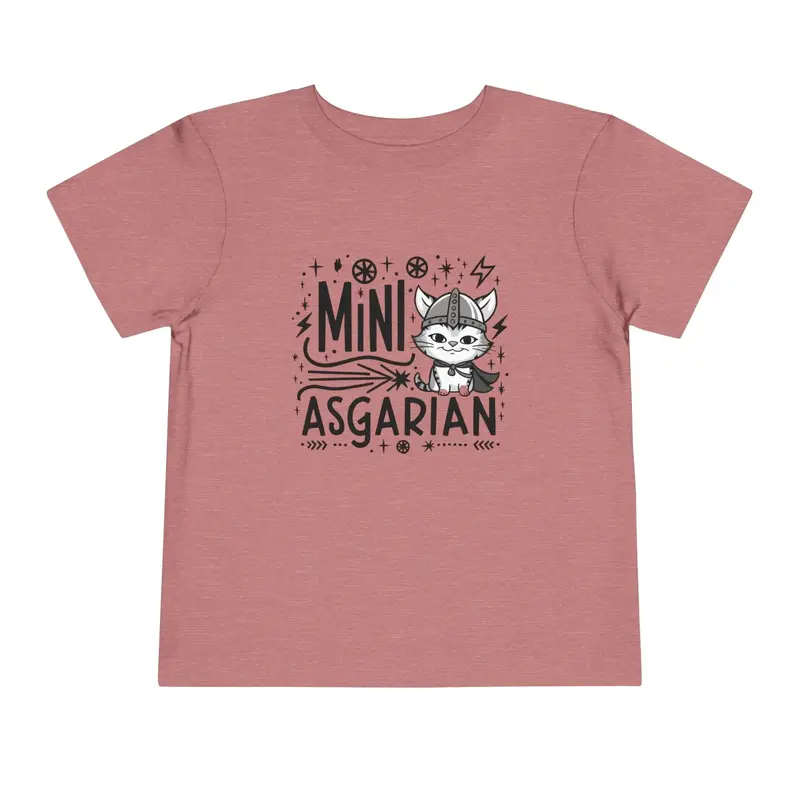 Mini Asgardian Toddler Cotton T-Shirt 11