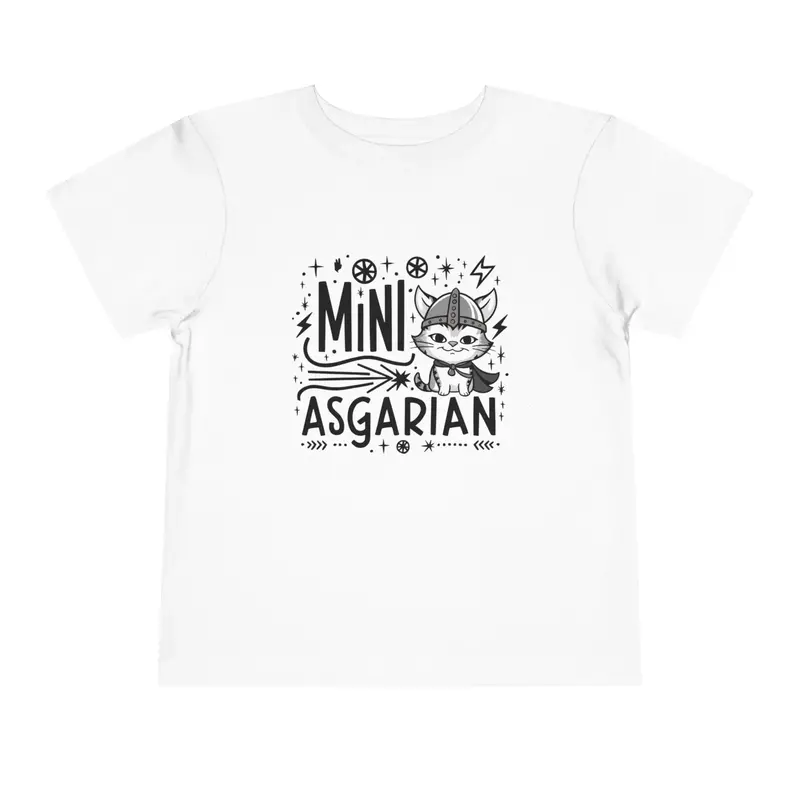 Mini Asgardian Toddler Cotton T-Shirt 6