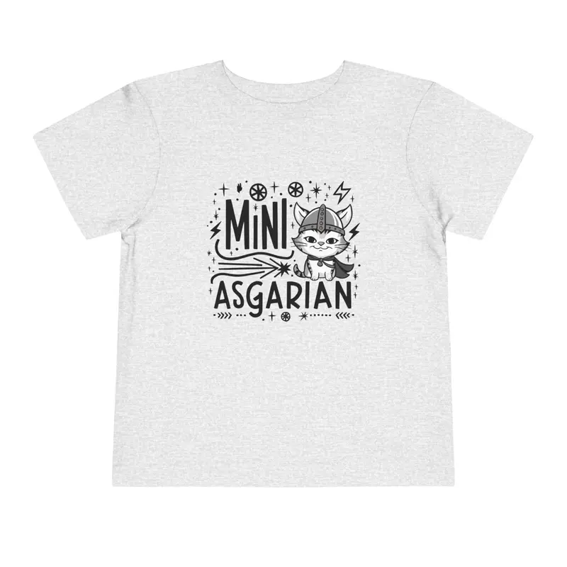 Mini Asgardian Toddler Cotton T-Shirt 7