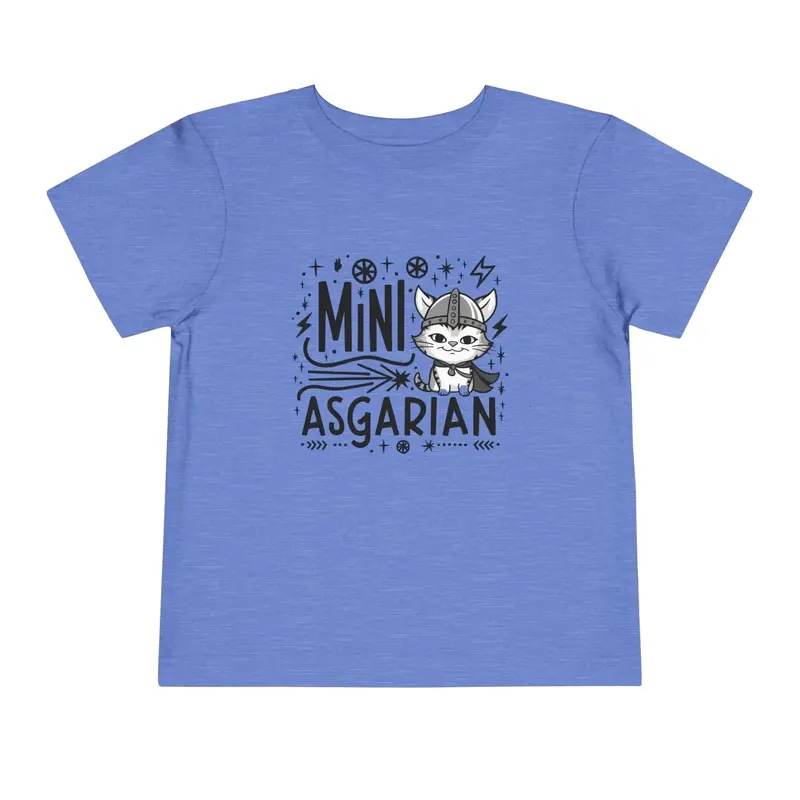 Mini Asgardian Toddler Cotton T-Shirt 8