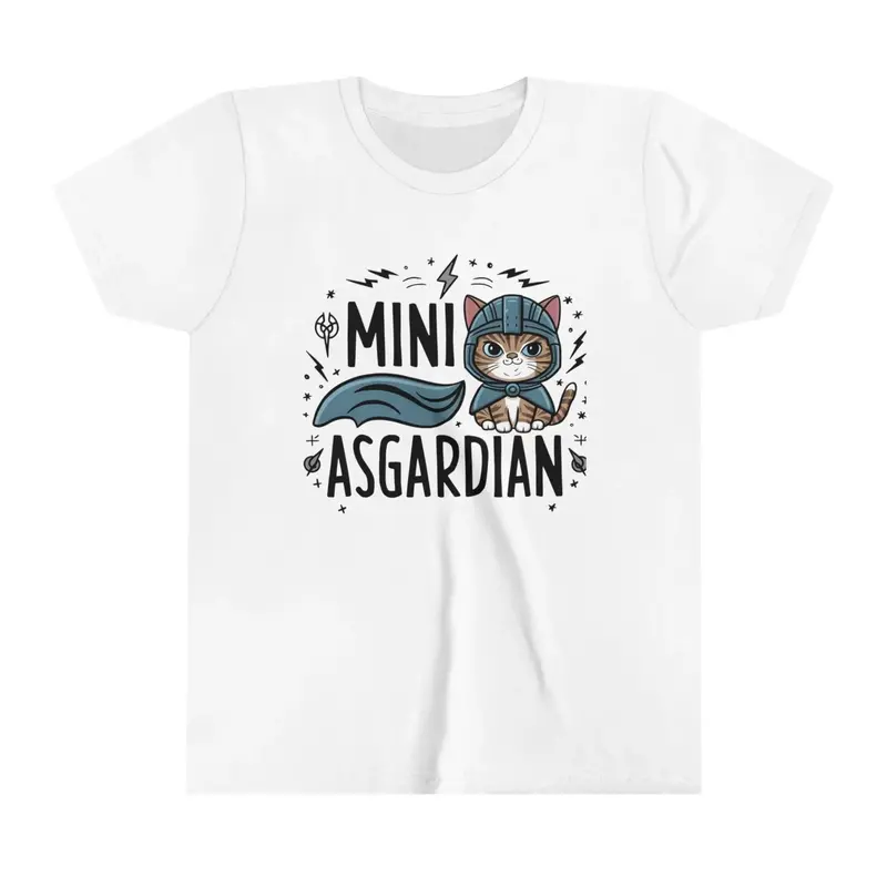 Mini Asgardian Youth Heavy Cotton T-Shirt 5