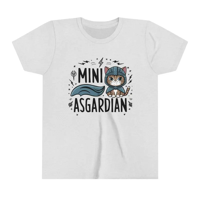 Mini Asgardian Youth Heavy Cotton T-Shirt 7