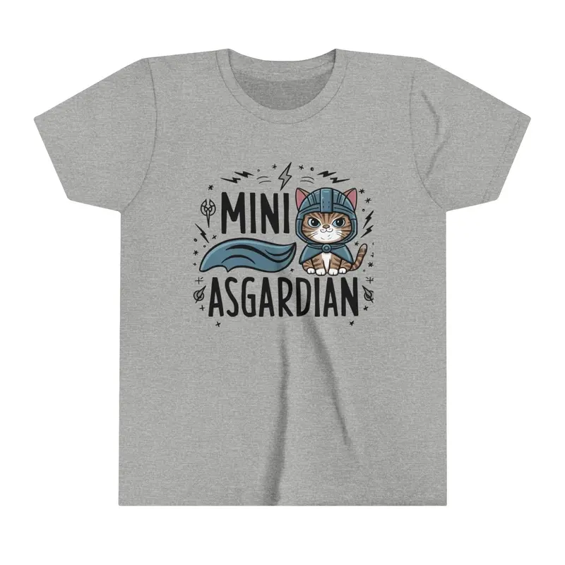 Mini Asgardian Youth Heavy Cotton T-Shirt 8