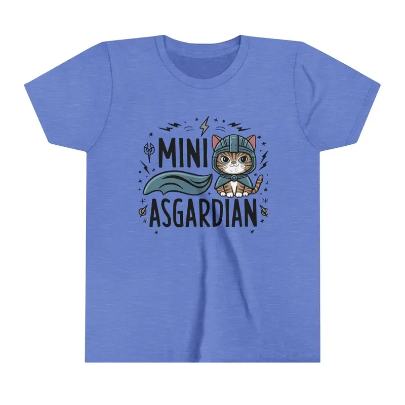 Mini Asgardian Youth Heavy Cotton T-Shirt 9
