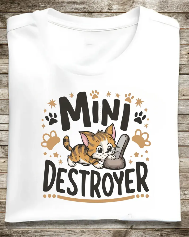 Mini Destroyer Cotton Tshirt 1