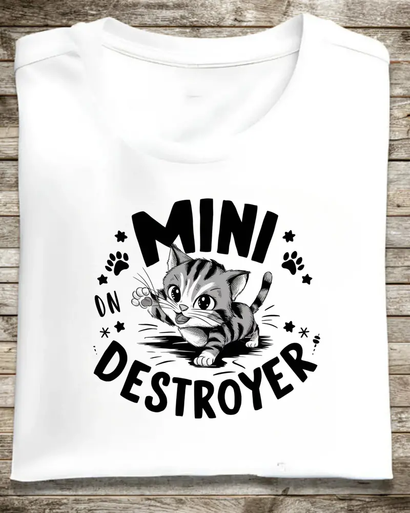 Mini Destroyer Cotton Tshirt 1