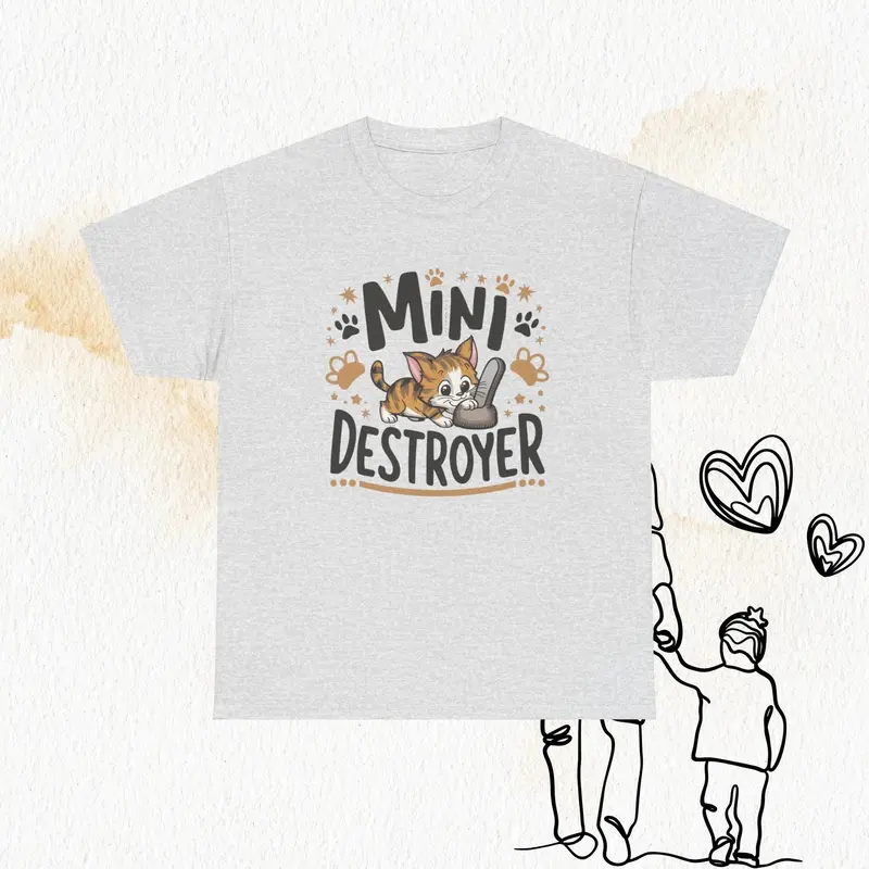 Mini Destroyer Cotton Tshirt 10