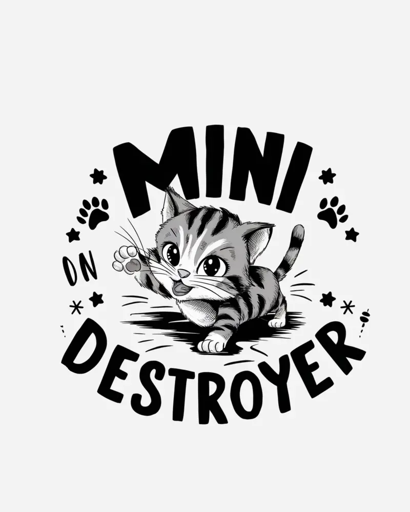 Mini Destroyer Cotton Tshirt 2