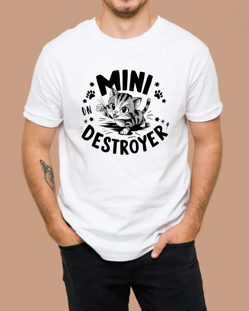 Mini Destroyer Cotton Tshirt 4