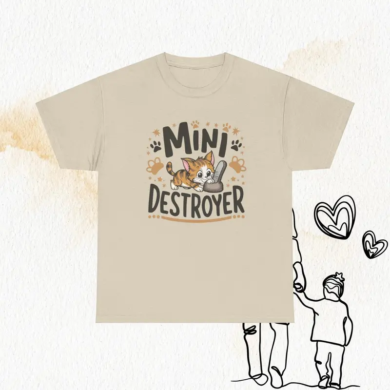 Mini Destroyer Cotton Tshirt 7