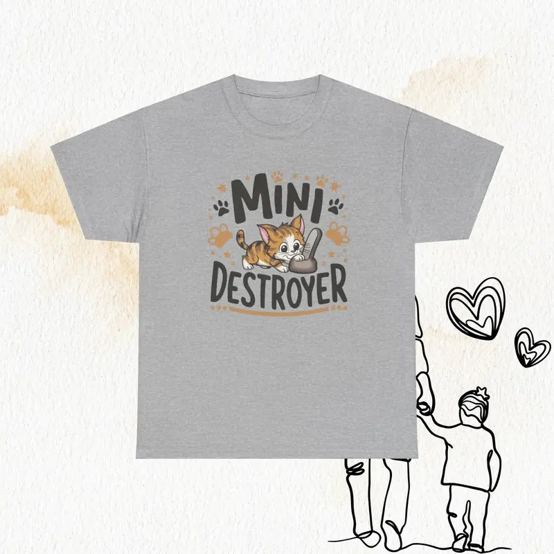 Mini Destroyer Cotton Tshirt 8