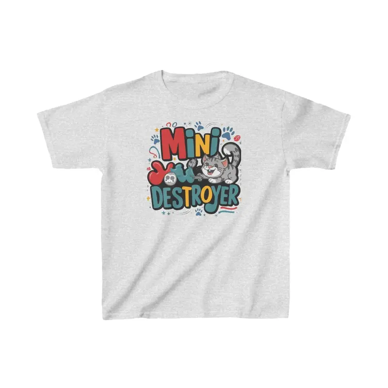 Mini Destroyer Kids Cotton T-Shirt 12