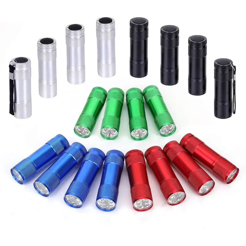 Mini Led Flashlights (Batteries Included) - 100K Hrs Led Runtime 1