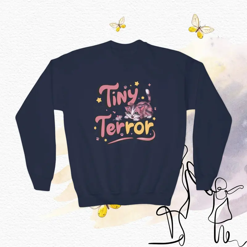 Mini-Lioness Leader Youth Crewneck Sweatshirt 7