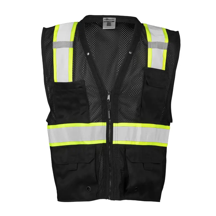 Ml Kishigo Men's Enhanced Visibility Multi Pocket Mesh Vest 1