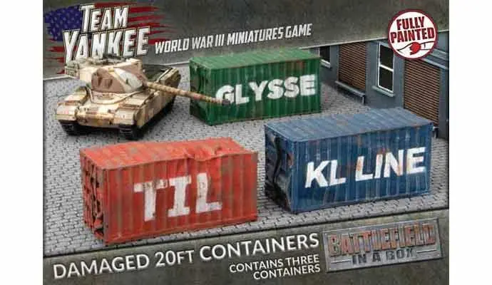 Modern: 20Ft Shipping Containers Damaged (X3) 1