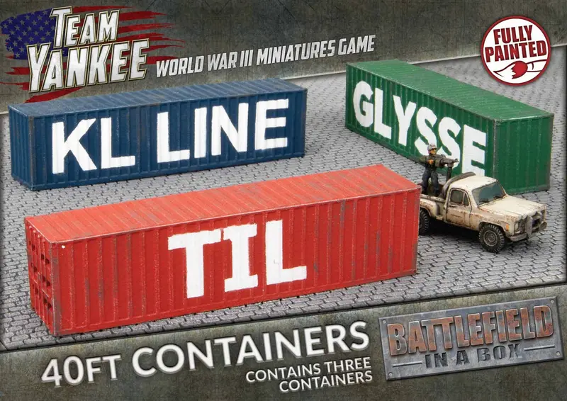 Modern: 40Ft Shipping Containers (X3) 1