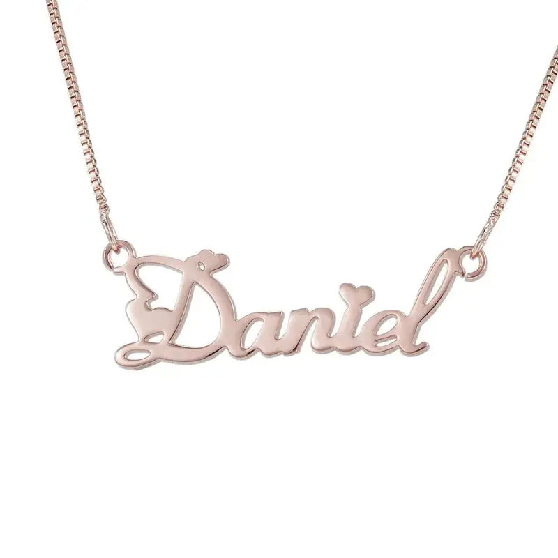 Modern Custom Name Necklace