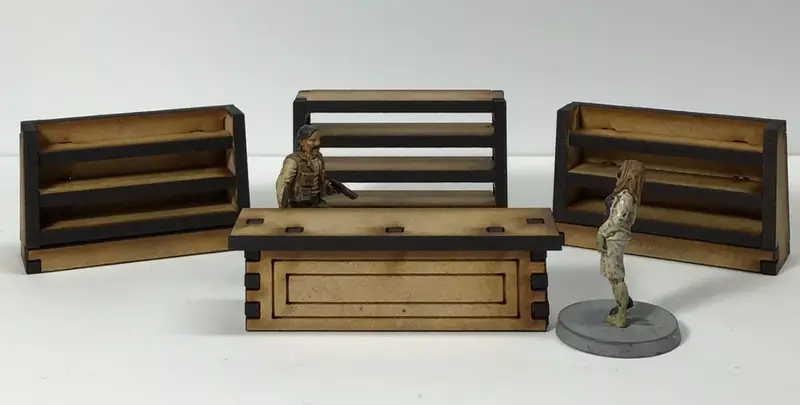 Modern Furniture Kit 28Mm 1