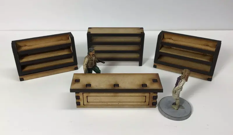 Modern Furniture Kit 28Mm 2