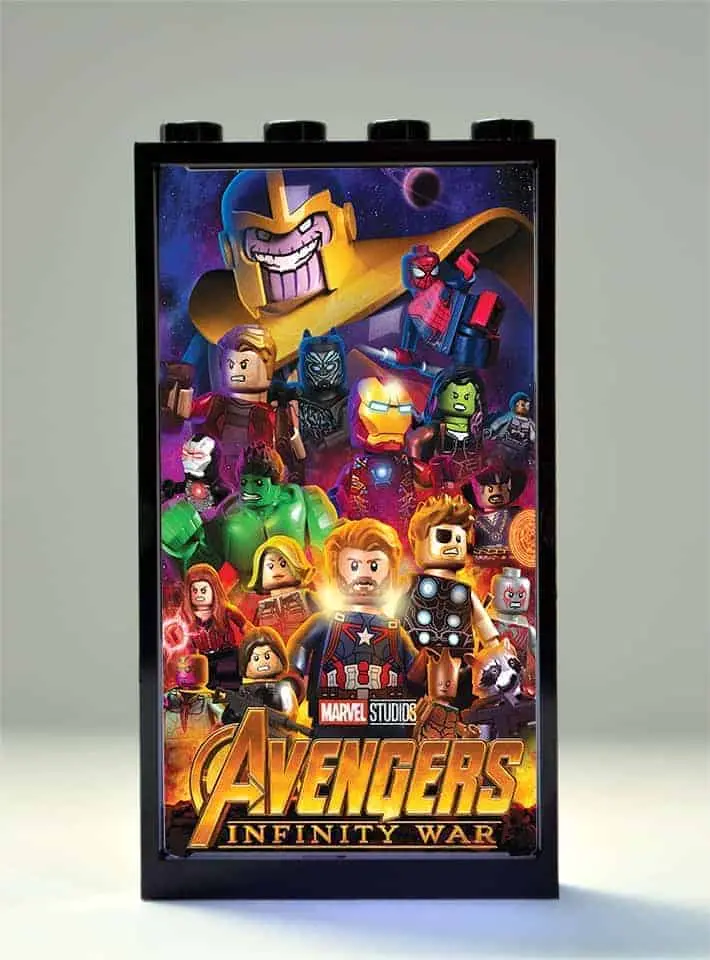 Movie Posters - Avengers Infinity War (3D Rendered) 1